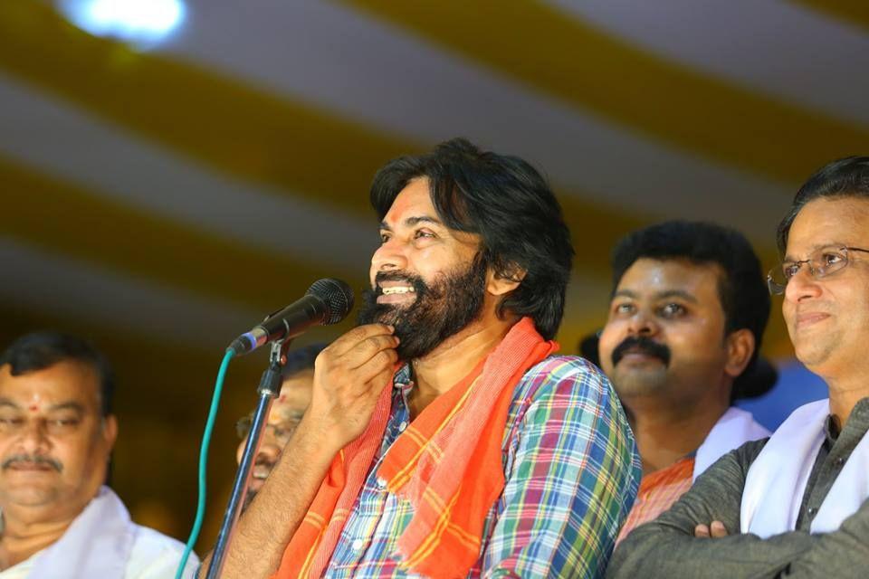 JanaSena Chief Pawan Kalyan welcomes new Leaders into the Party in Visakhapatnam