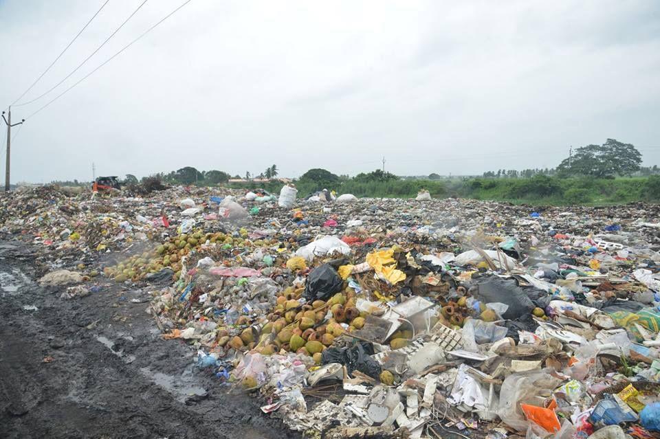 JanaSena Chief Shri Pawan Kalyan Garu Visited Dumping Yard in Bhimavarm