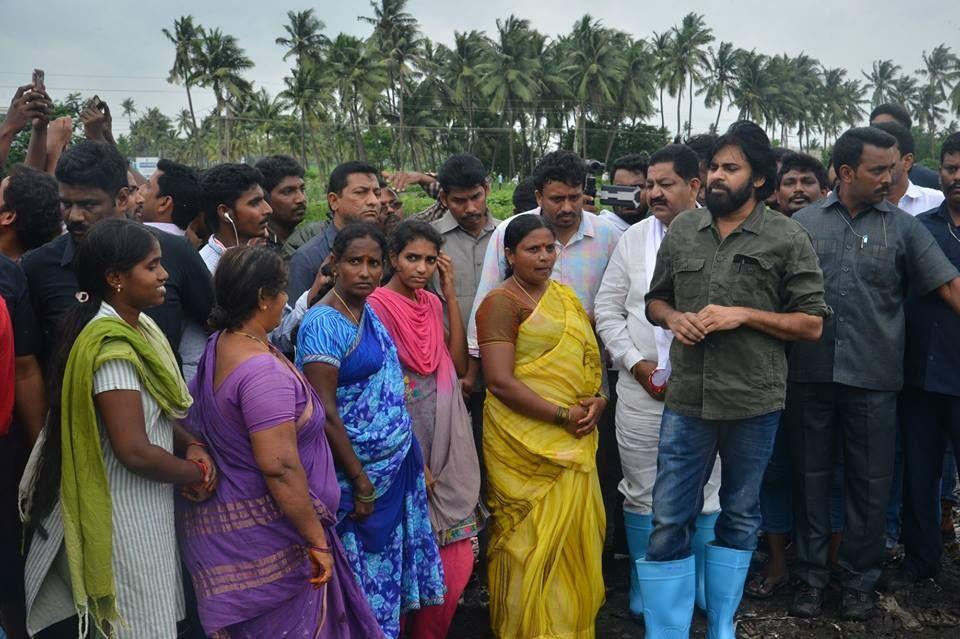 JanaSena Chief Shri Pawan Kalyan Garu Visited Dumping Yard in Bhimavarm