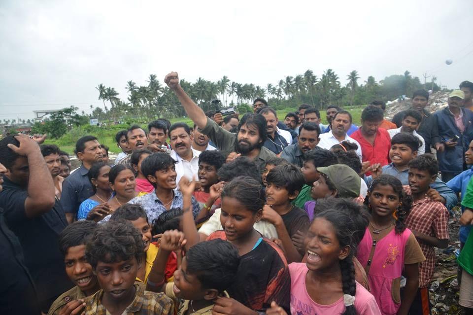 JanaSena Chief Shri Pawan Kalyan Garu Visited Dumping Yard in Bhimavarm