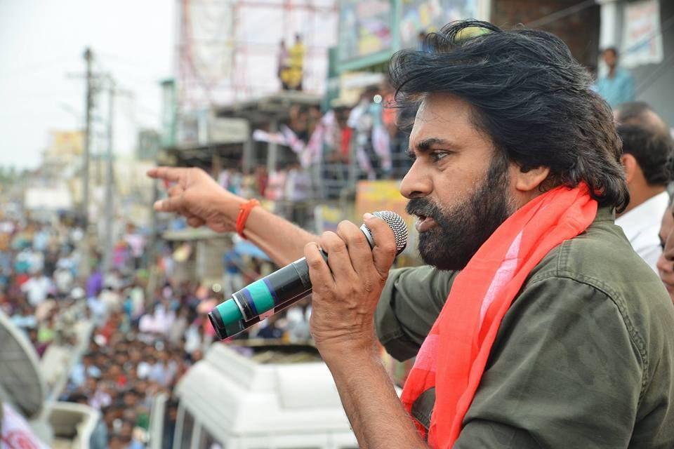 JanaSena Party Chief Pawan Kalyan Speech at Tekkali Photos