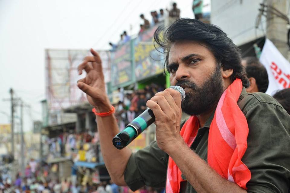 JanaSena Party Chief Pawan Kalyan Speech at Tekkali Photos