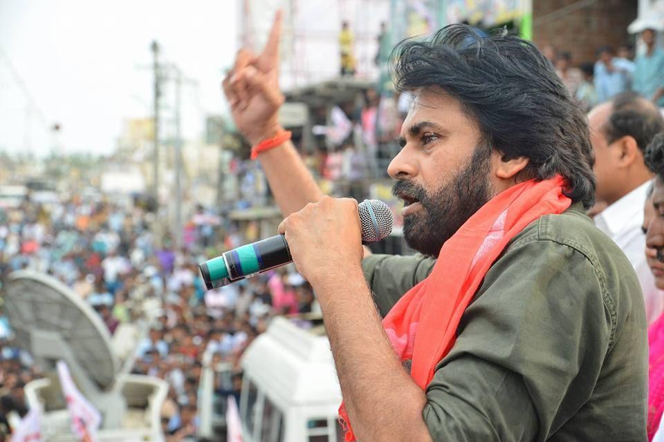 JanaSena Party Chief Pawan Kalyan Speech at Tekkali Photos