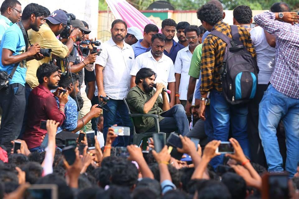 JanaSena Party Chief Pawan Kalyan Visit to Thadi Village