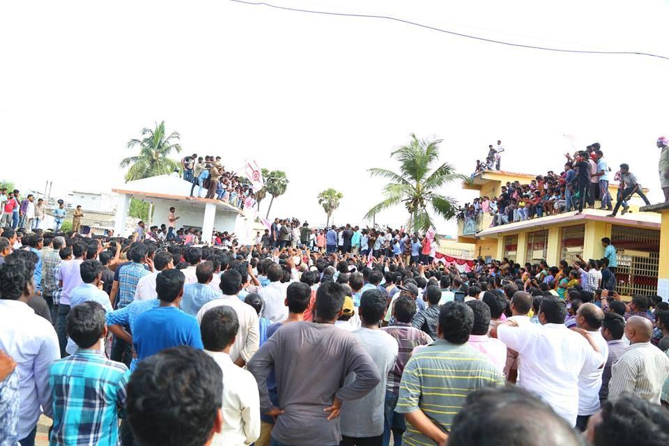 JanaSena Party Chief Pawan Kalyan Visit to Thadi Village