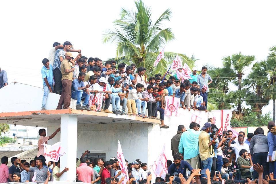 JanaSena Party Chief Pawan Kalyan Visit to Thadi Village