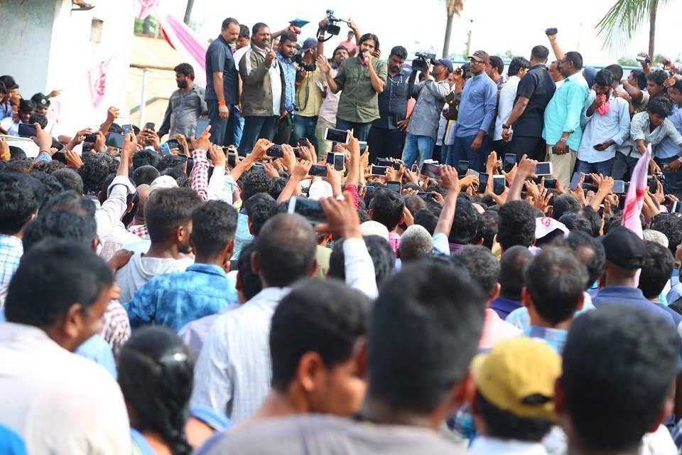 JanaSena Party Chief Pawan Kalyan Visit to Thadi Village