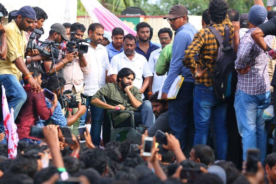 JanaSena Party Chief Pawan Kalyan Visit to Thadi Village