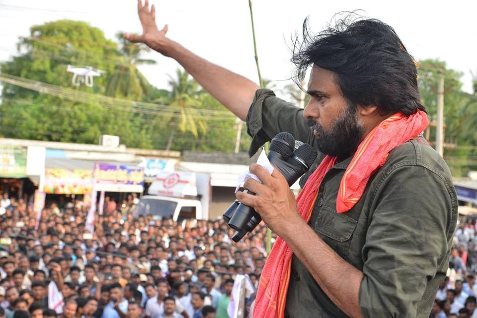 JanaSena Porata Yatra in Palakonda Photos