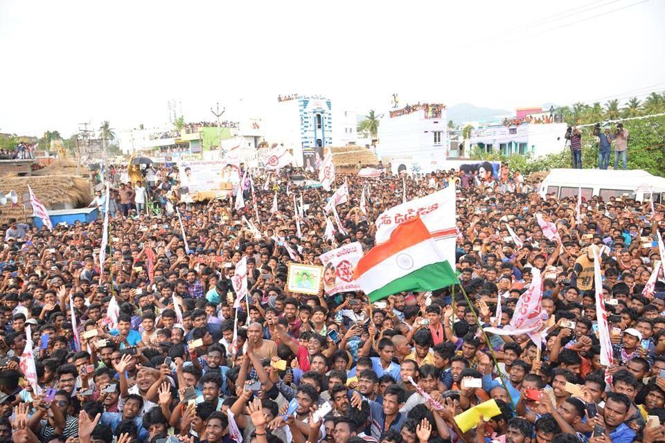 JanaSena Porata Yatra in Palakonda Photos