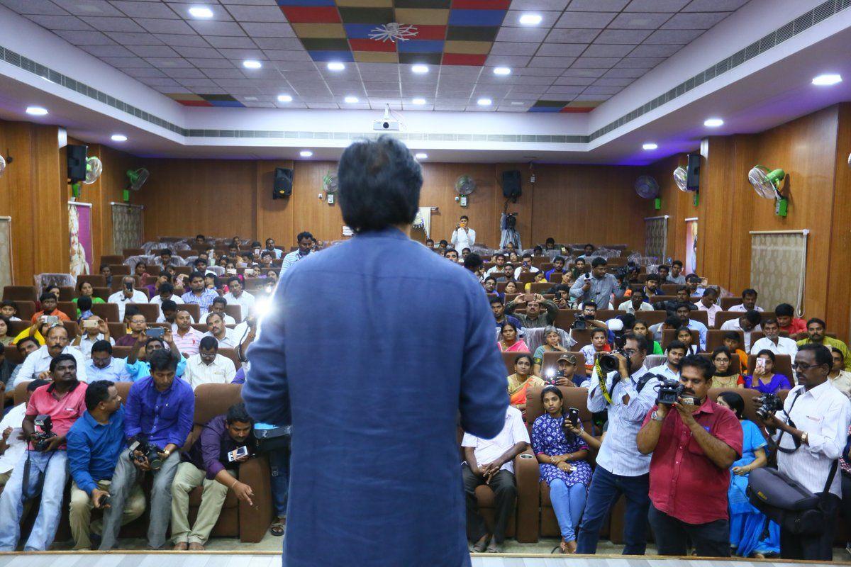 Janasena Chief Pawan Kalyan Tour at Ongole Photos