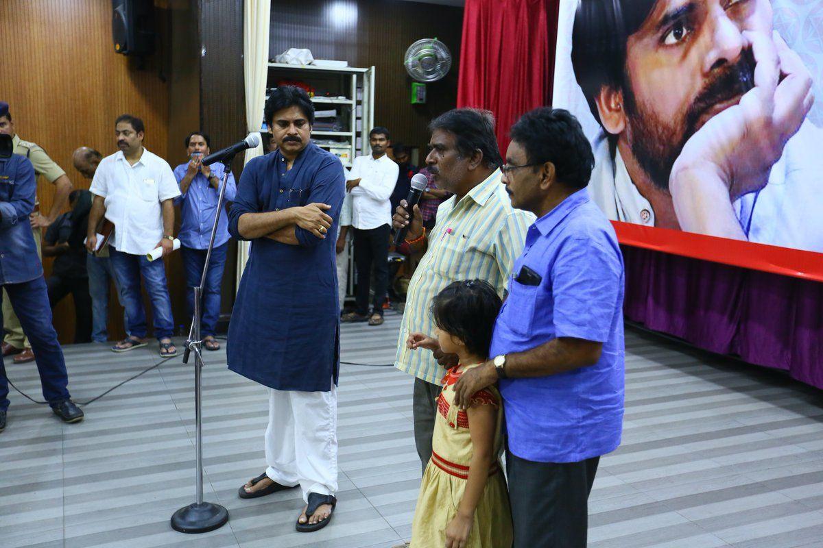 Janasena Chief Pawan Kalyan Tour at Ongole Photos