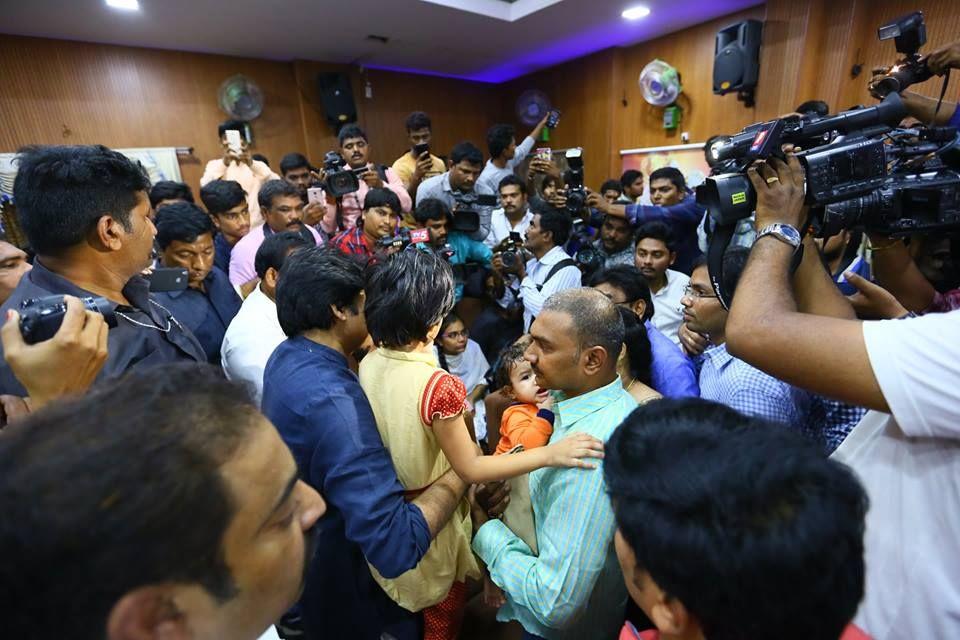 Janasena Chief Pawan Kalyan Tour at Ongole Photos