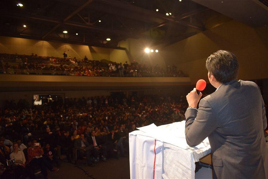 Janasena Pawan Kalyan Speech in Nashua Photos