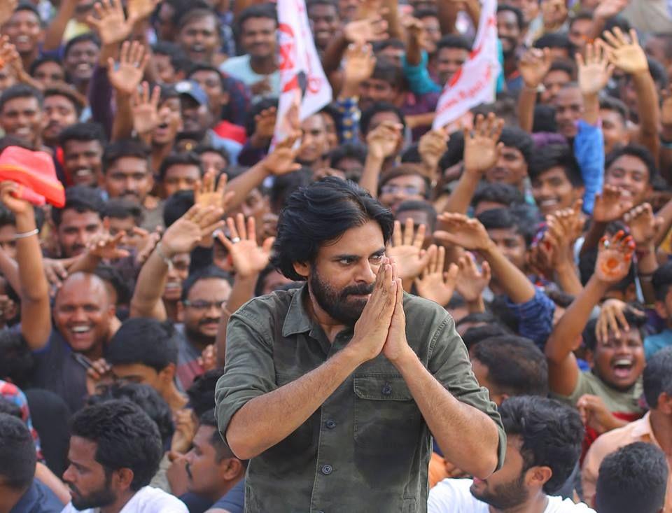 Janasena Porata Yatra in Vizianagaram Photos