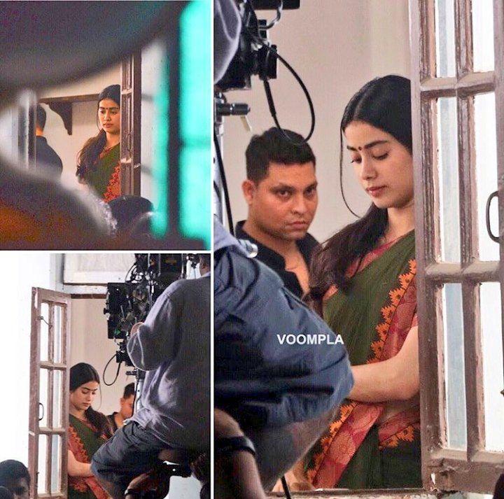 JanhviKapoor goes back to shoot for her debut film Dhadak