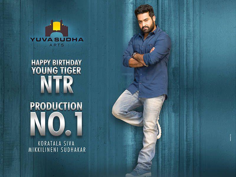 Jr NTR & Koratala Siva New Movie Wallpapers