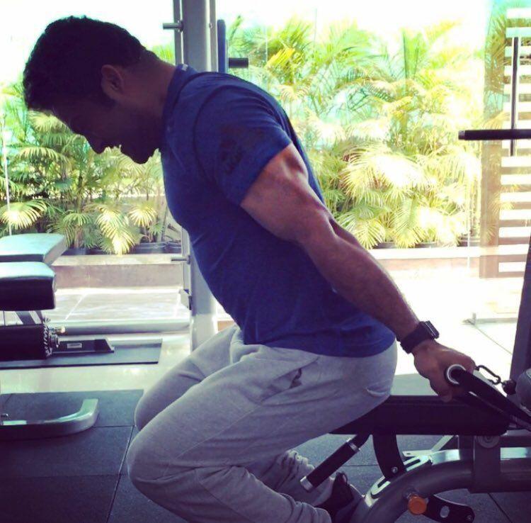 Jr NTR Hard Workout In Gym For NTR 28 With Trivikram