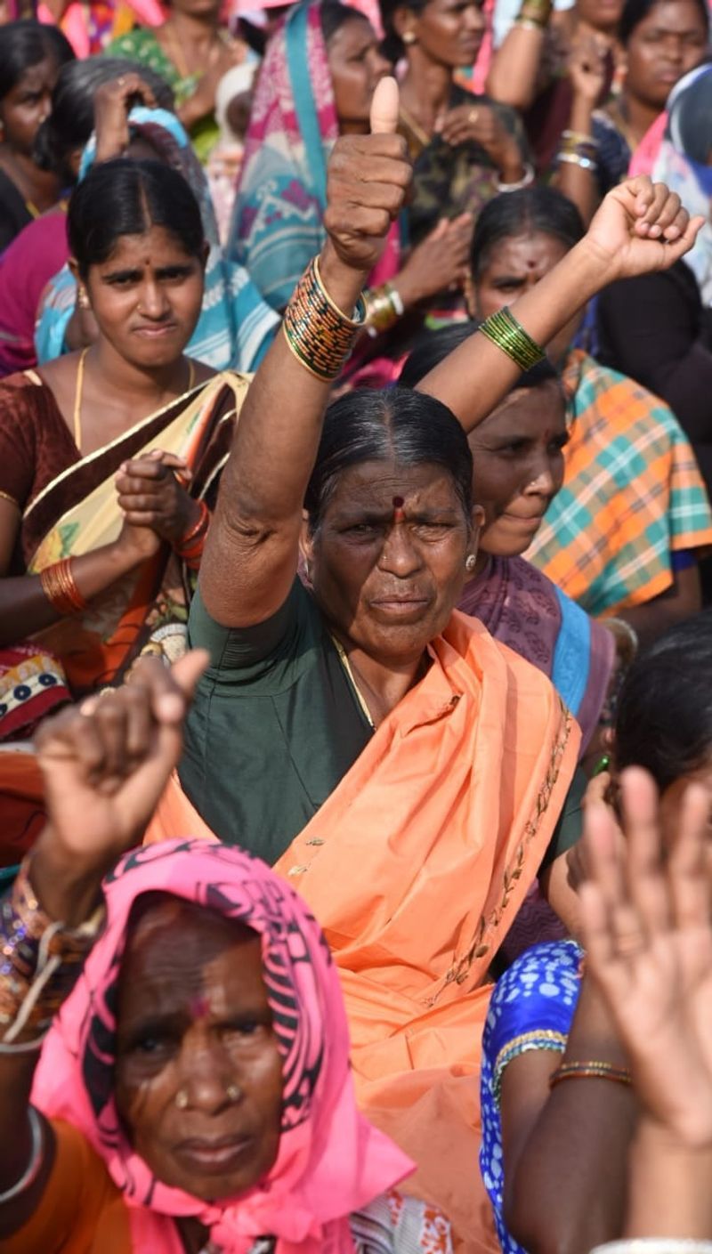 KCR at Gajwel Public Meeting Photos