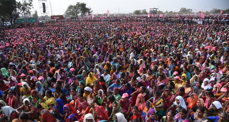 KCR at Gajwel Public Meeting Photos