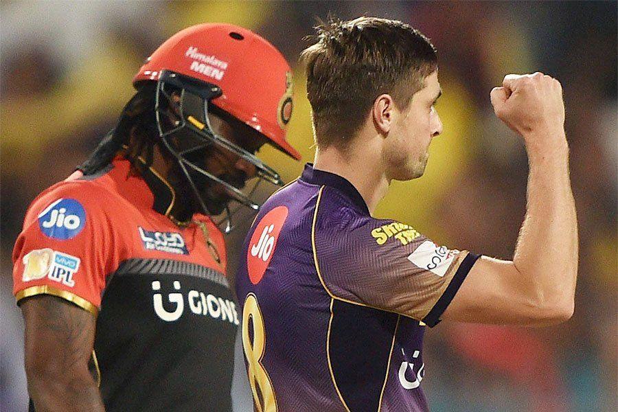 KKR VS RCB Match Highlights Photos