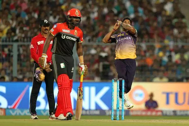 KKR VS RCB Match Highlights Photos