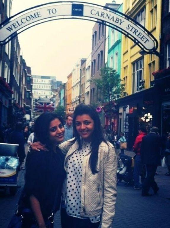 Kajal Agarwal & Nisha Agarwal Personal Photos