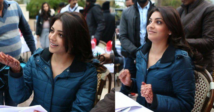 Kajal Aggarwal Latest Clicks from Paris Paris Shooting Spot