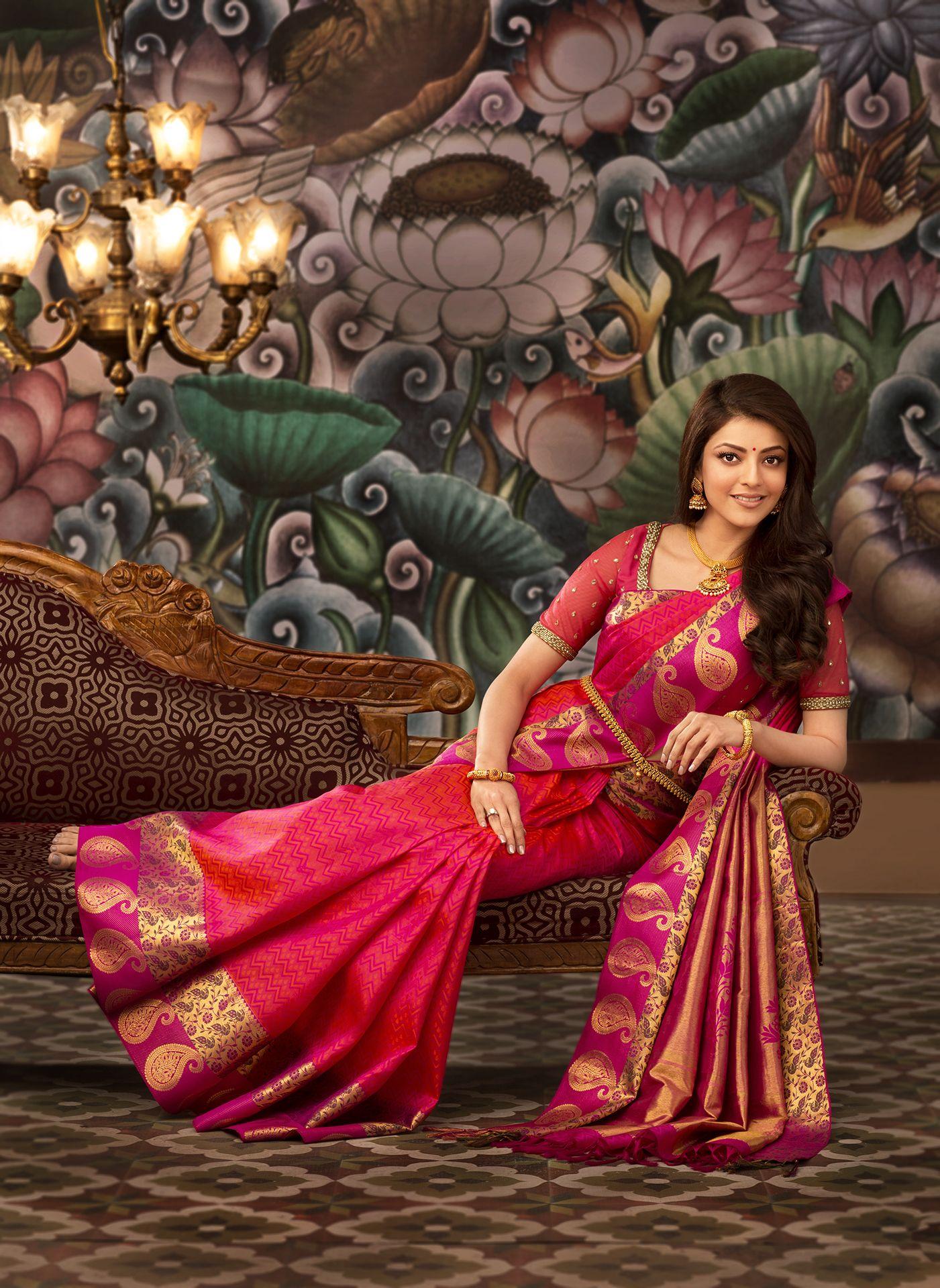 Kajal Aggarwal Latest Saree Photoshoot Goes Viral