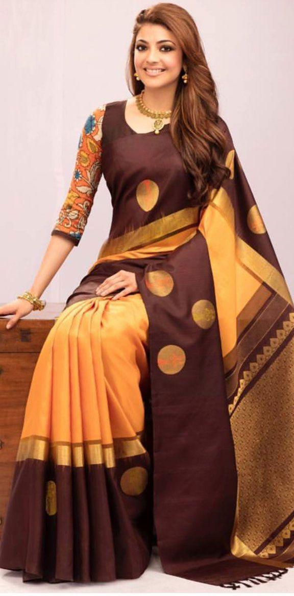 Kajal Aggarwal Latest Saree Photoshoot Goes Viral