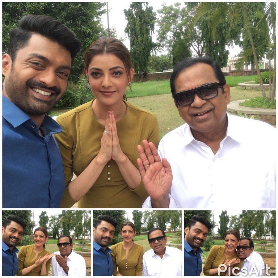 Kajal Aggarwal joins sets of Nandamuri Kalyan Ram's MLA Movie