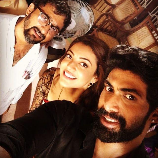 Kajal In Nene Raju Nene Mantri Movie Latest Working Stills