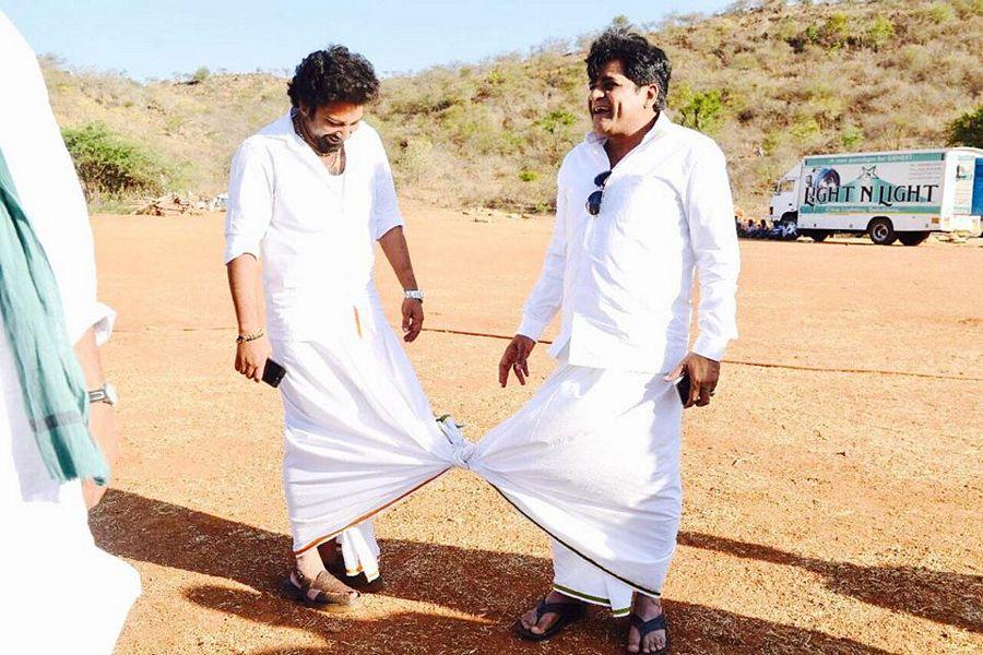 Kalyan Babu Katamarayudu Movie Latest Working Stills & Posters