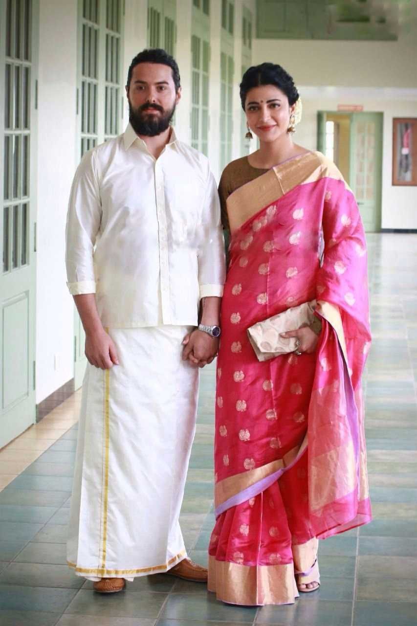 Kamal-Shruthi Hassan Latest Photos