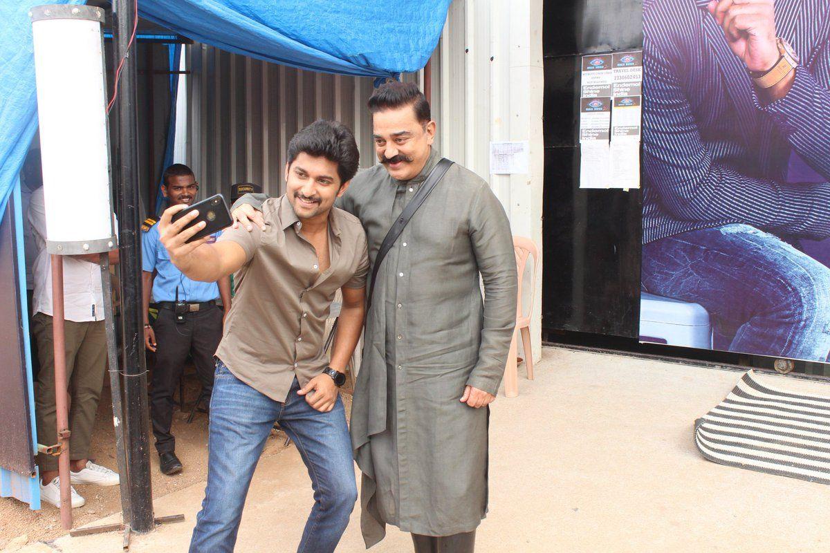 Kamal Haasan visits Bigg Boss Telugu 2 house to promote Vishwaroopam 2