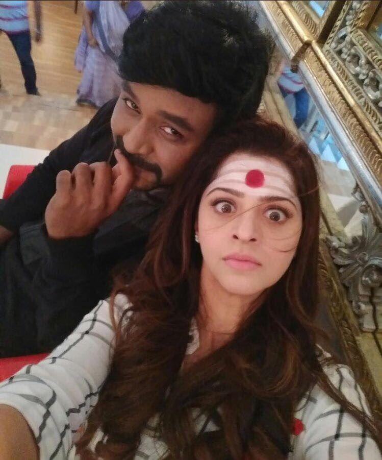 Kanchana 3 Movie Working Stills Leaked Exclusive