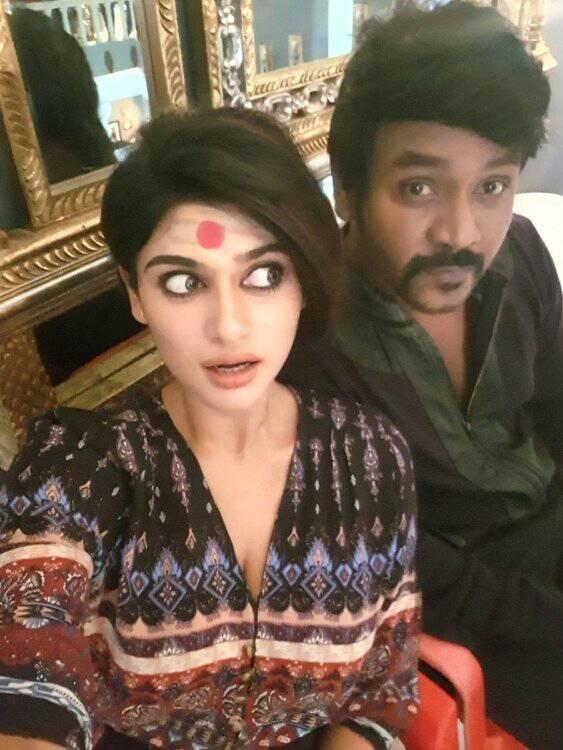 Kanchana 3 Movie Working Stills Leaked Exclusive