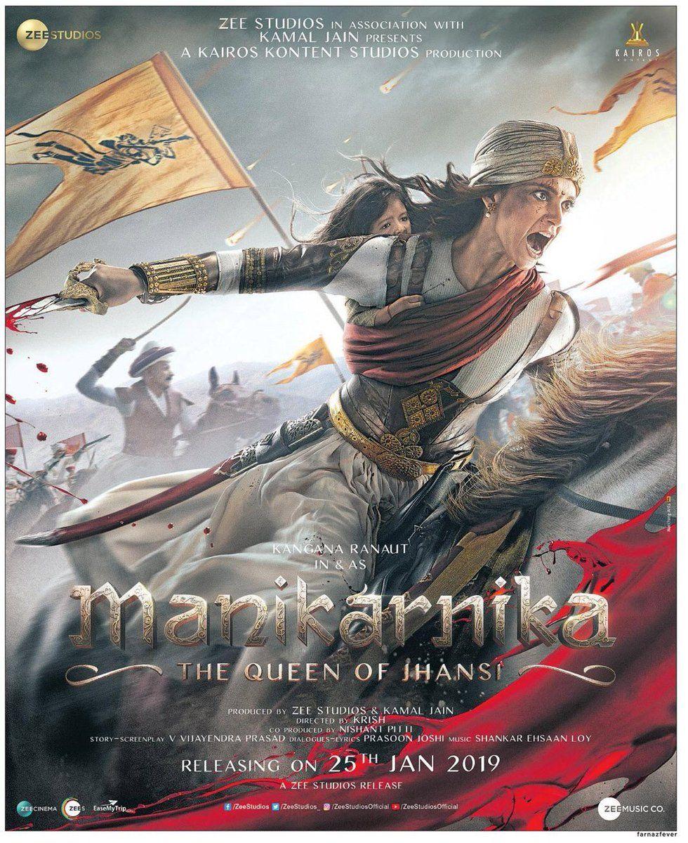 Kangana Ranaut gets bloody on the sets of Manikarnika