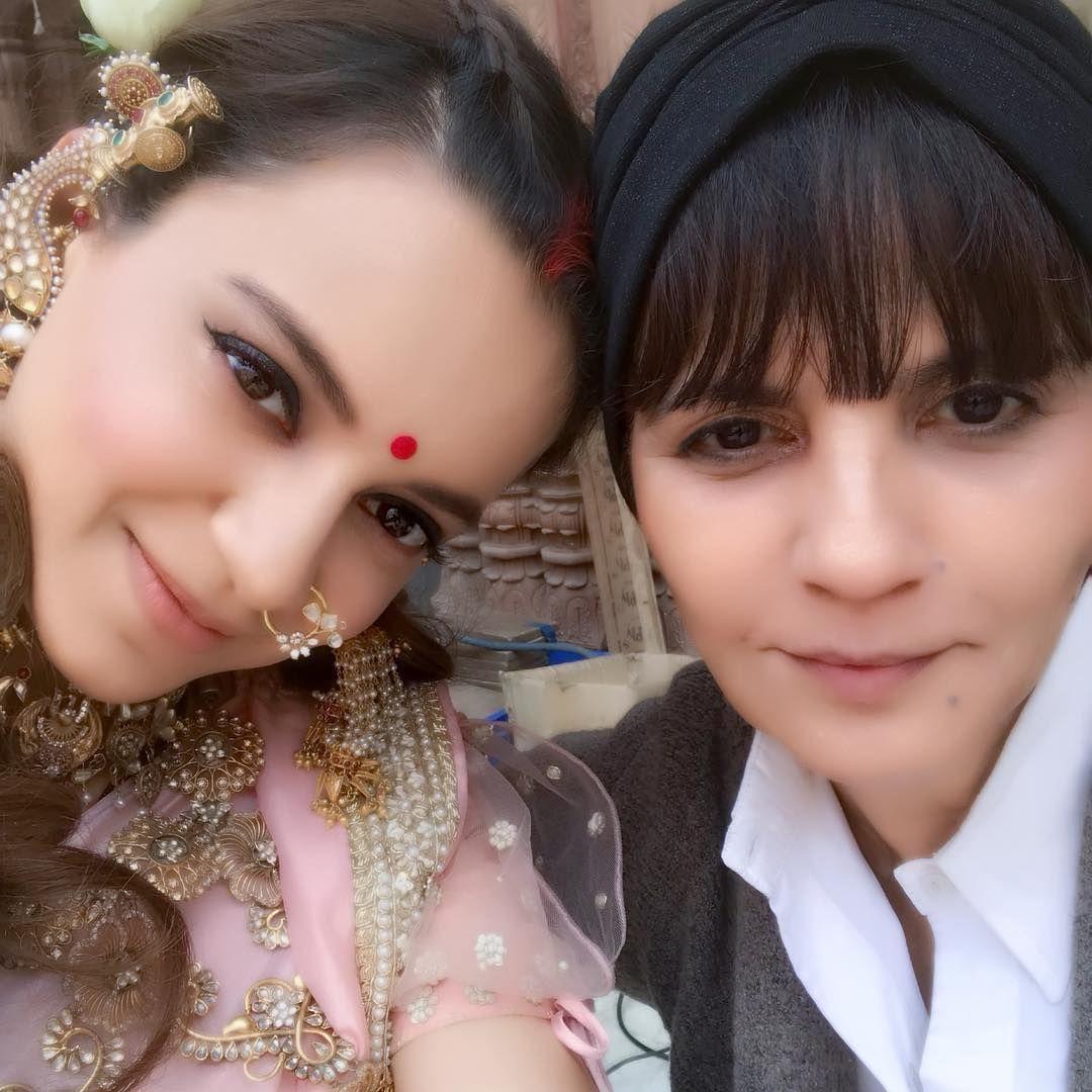 Kangana Ranaut gets bloody on the sets of Manikarnika