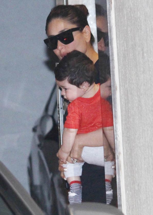 Kareena Kapoor & Saif Ali Khan Son Taimur Ali Khan Unseen Photos