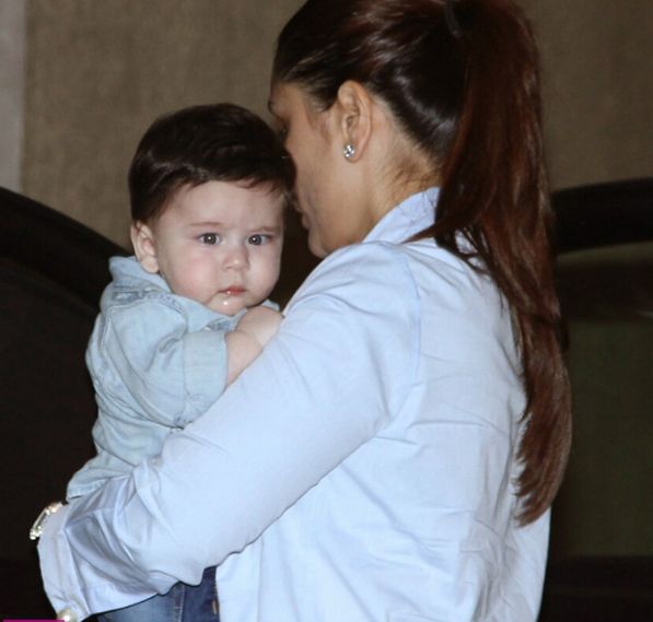 Kareena Kapoor & Saif Ali Khan Son Taimur Ali Khan Unseen Photos