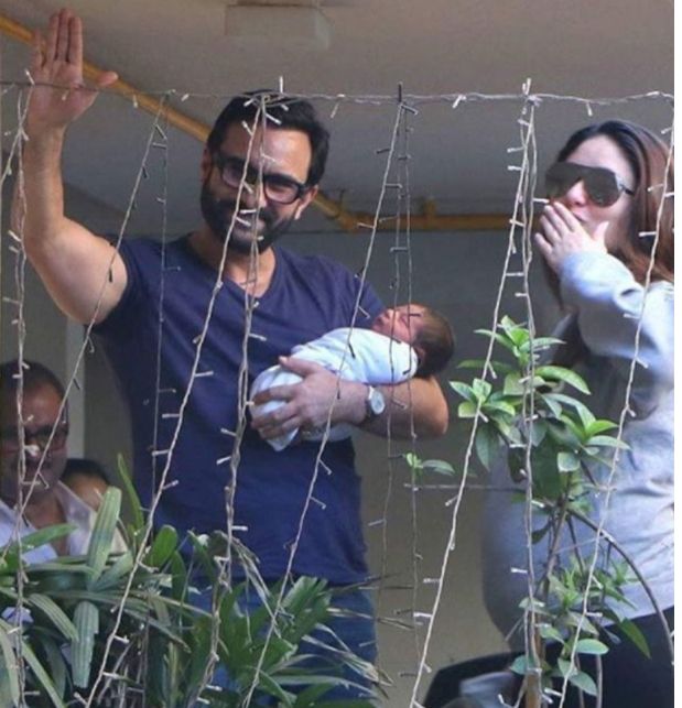 Kareena Kapoor & Saif Ali Khan Son Taimur Ali Khan Unseen Photos