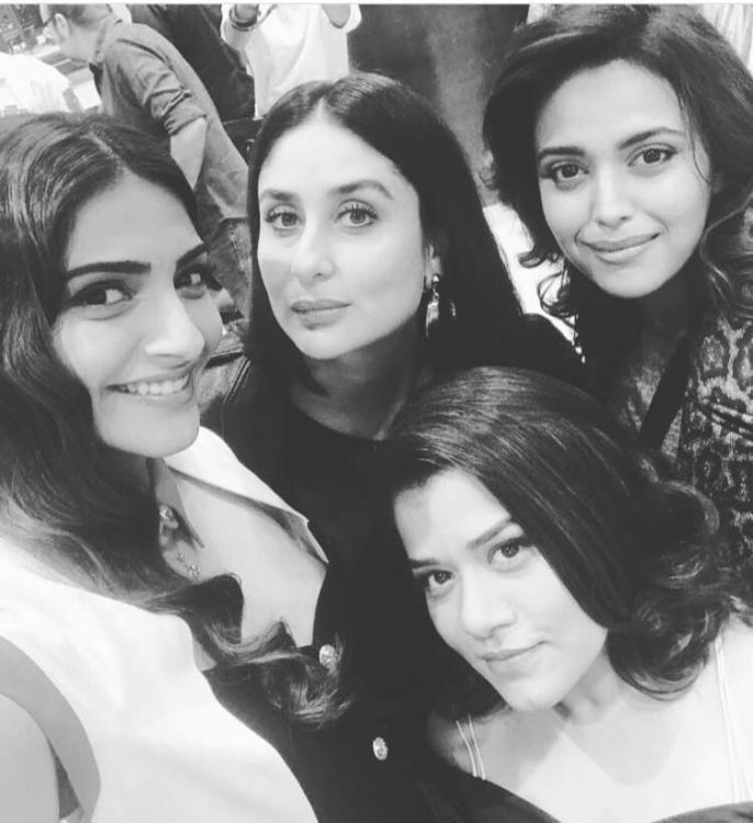 Kareena Kapoor & Sonam Kapoor Are 'Killing It' On The Sets Of VeeraDiWedding