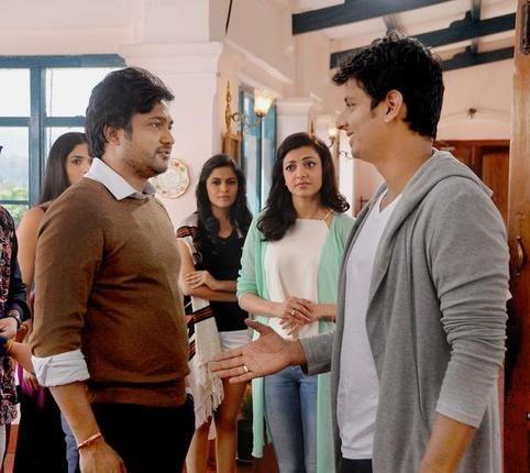 Kavalai Vendam Tamil Movie Working Stills
