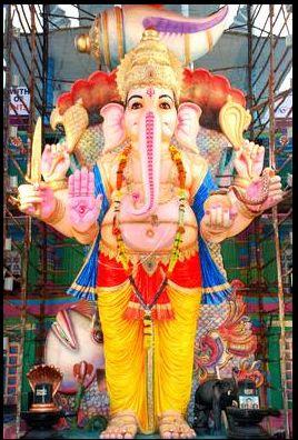 Khairatabad Ganesh Idol from 1981 to 2016