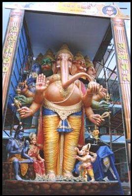 Khairatabad Ganesh Idol from 1981 to 2016