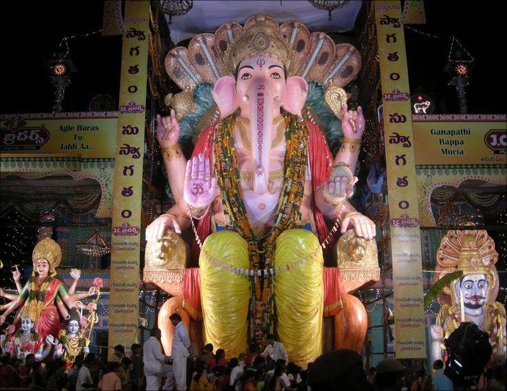 Khairatabad Ganesh Idol from 1981 to 2016