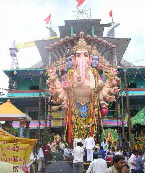 Khairatabad Ganesh Idol from 1981 to 2016