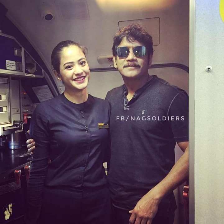 King Nagarjuna From Officer Movie Set Locations Photos