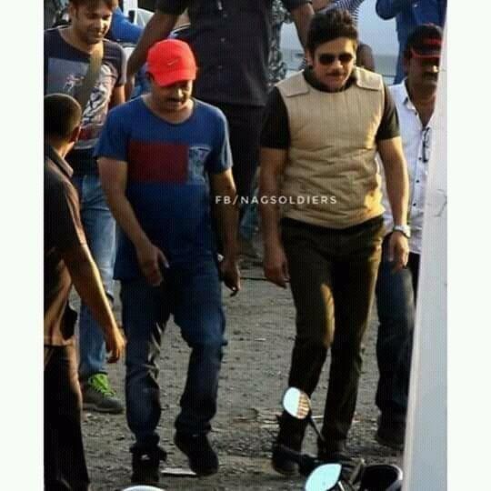 King Nagarjuna From Officer Movie Set Locations Photos